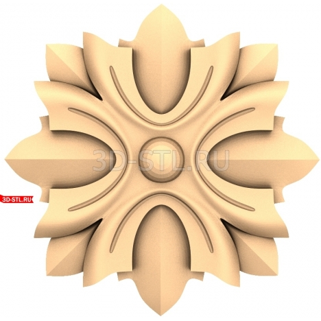 Decor | STL - 3D model for CNC