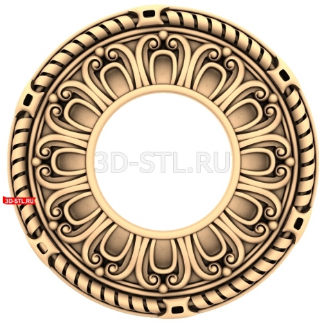 Decor | STL - 3D model for CNC