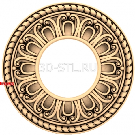 Decor | STL - 3D model for CNC