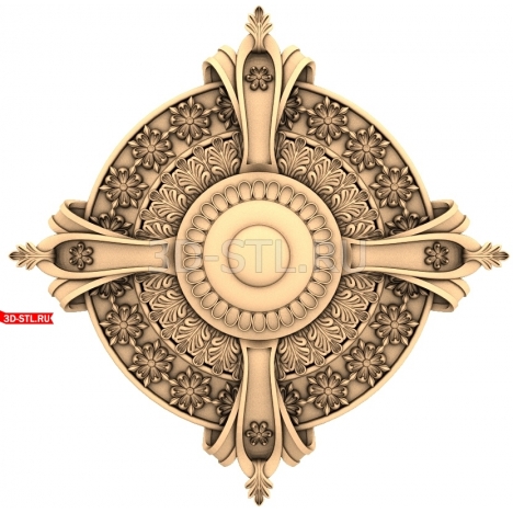 Decor | STL - 3D model for CNC