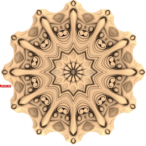 Decor | STL - 3D model for CNC