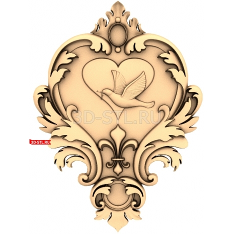 Decor | STL - 3D model for CNC
