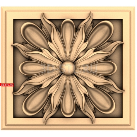 Decor | STL - 3D model for CNC