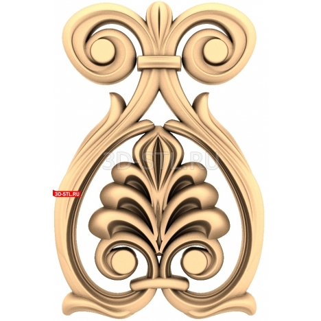 Decor | STL - 3D model for CNC