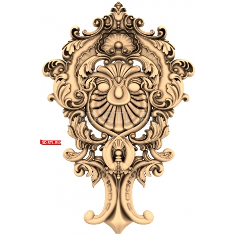 Decor | STL - 3D model for CNC