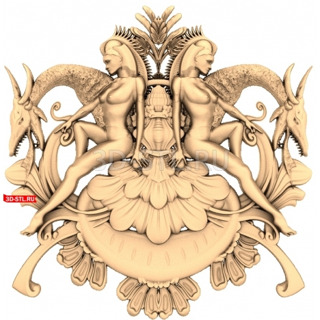 Decor | STL - 3D model for CNC
