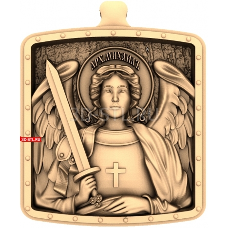 Archangel Michael | STL - 3D model for CNC