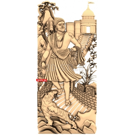 Bas-relief | STL - 3D model for CNC