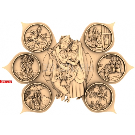 Bas-relief | STL - 3D model for CNC