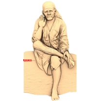 Panel with a seated man