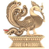 Decorative panel "Fantasy Bird"