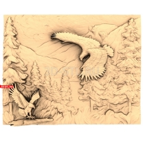Panel "Eagles in the Mountains"