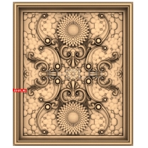 Decorative panel Floral ornament