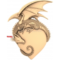 Dragon on the heart