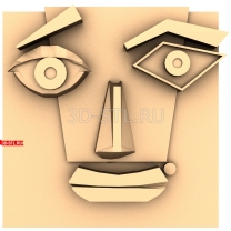 Geometric face