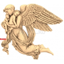 Angel with babies