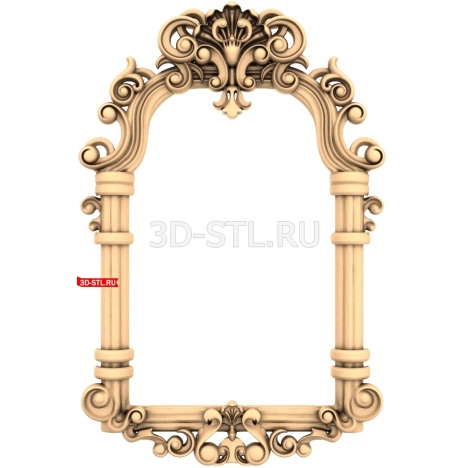 Frame | STL - 3D model for CNC