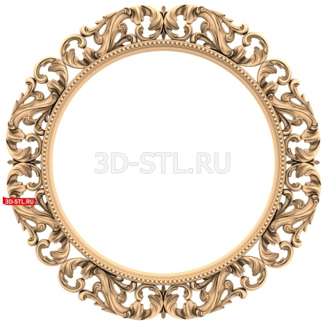 Frame | STL - 3D model for CNC