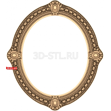 Frame | STL - 3D model for CNC