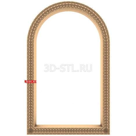 Frame | STL - 3D model for CNC