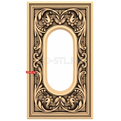Frame | STL - 3D model for CNC