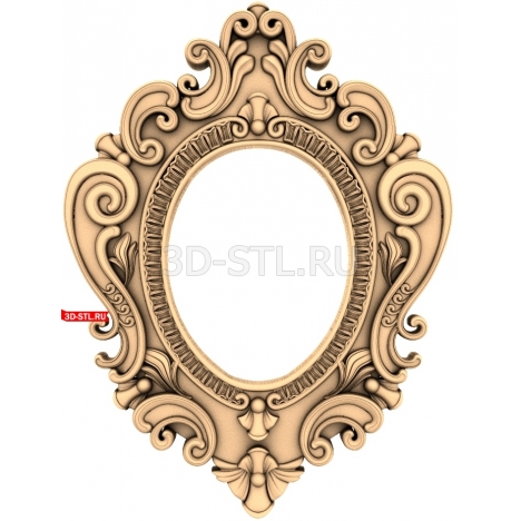 Frame | STL - 3D model for CNC