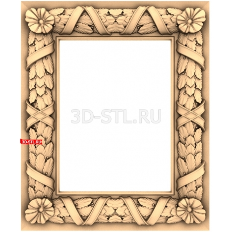 Frame | STL - 3D model for CNC