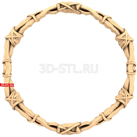 Frame | STL - 3D model for CNC