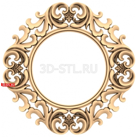 Frame | STL - 3D model for CNC