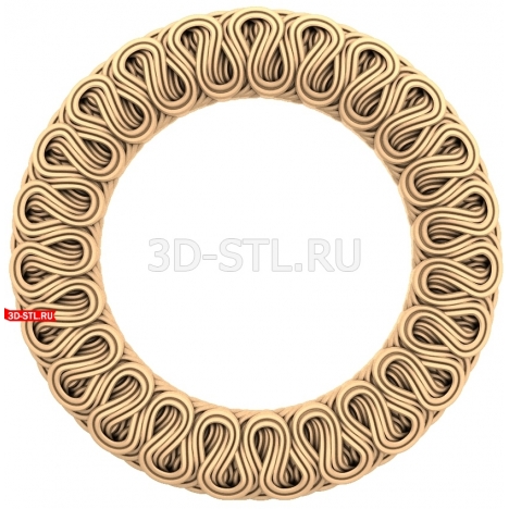 Frame | STL - 3D model for CNC