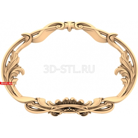 Frame | STL - 3D model for CNC