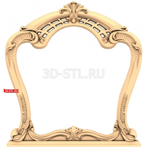 Frame | STL - 3D model for CNC