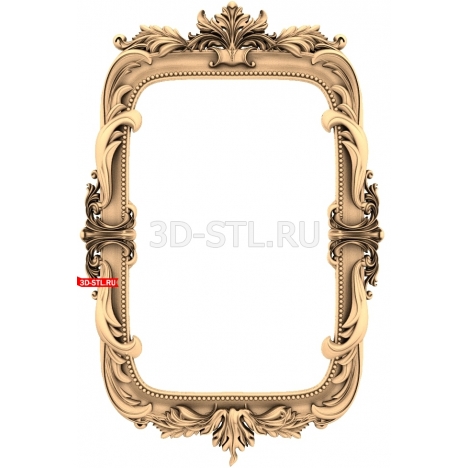 Frame | STL - 3D model for CNC