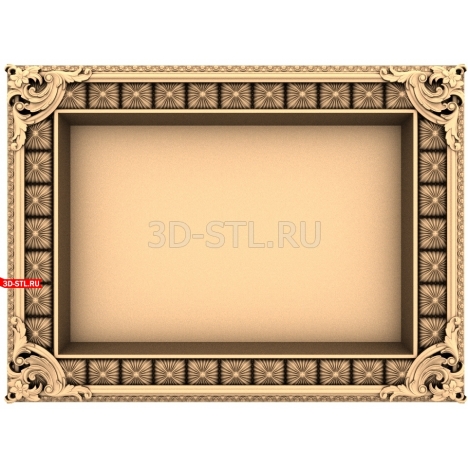 Frame | STL - 3D model for CNC