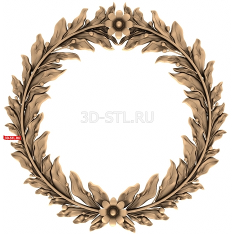 Frame | STL - 3D model for CNC