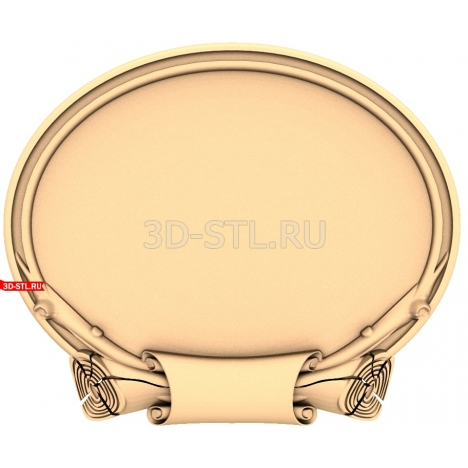 Frame | STL - 3D model for CNC