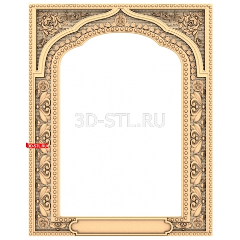 Frame | STL - 3D model for CNC