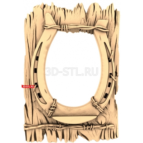 Frame | STL - 3D model for CNC