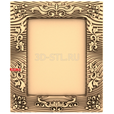Frame | STL - 3D model for CNC