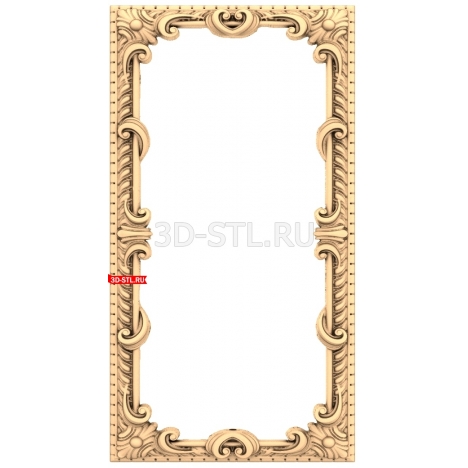 Frame | STL - 3D model for CNC