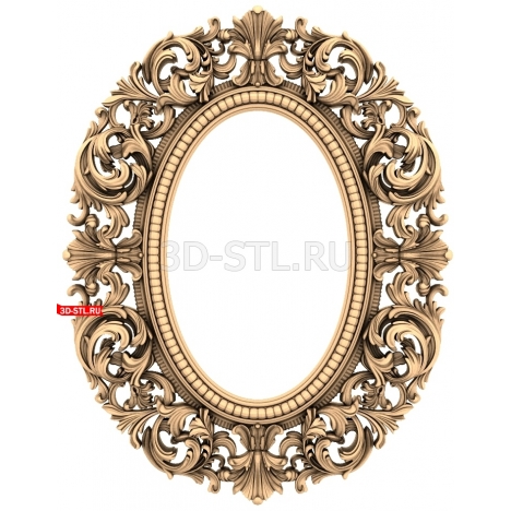 Frame | STL - 3D model for CNC