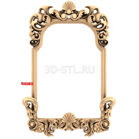 Frame | STL - 3D model for CNC