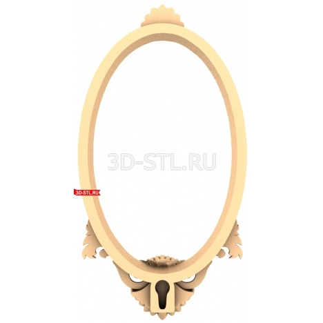 Frame | STL - 3D model for CNC