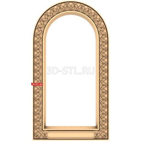 Frame | STL - 3D model for CNC