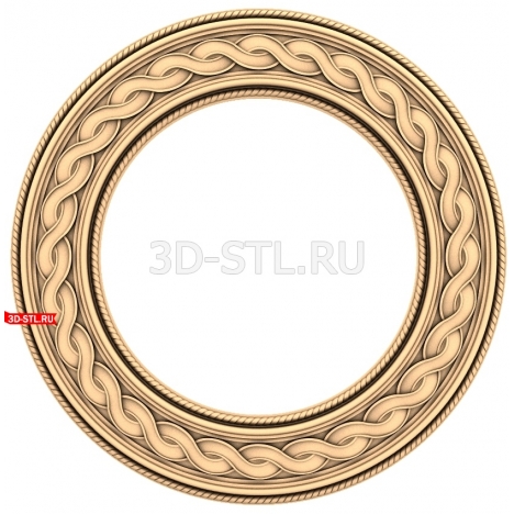 Frame | STL - 3D model for CNC