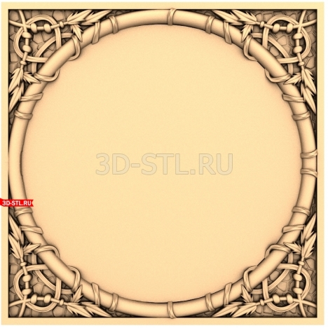 Frame | STL - 3D model for CNC
