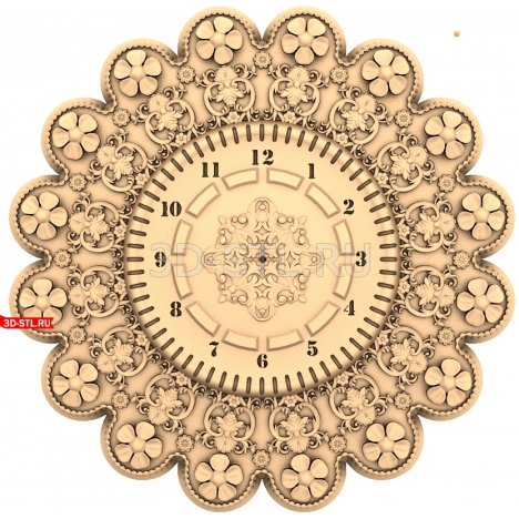 Watch | STL - 3D model for CNC