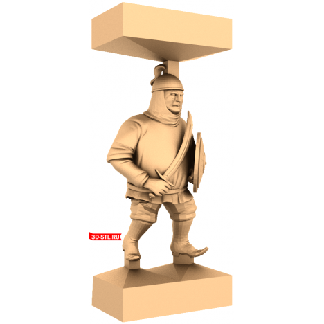 The Mongols Pawn #5 Chess Piece 