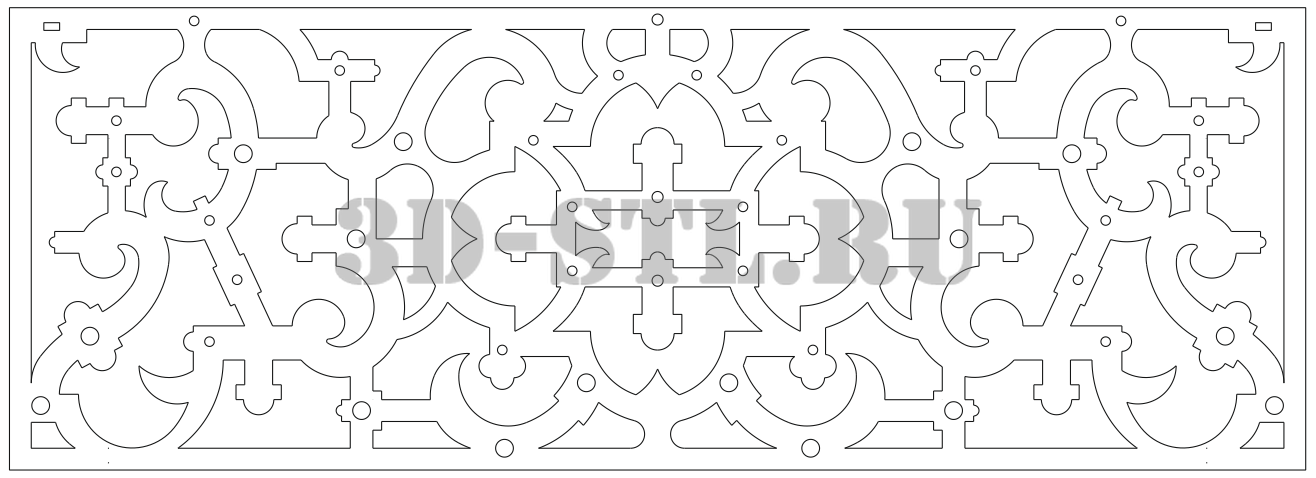 Dxf чертежи для чпу фрезера по дереву