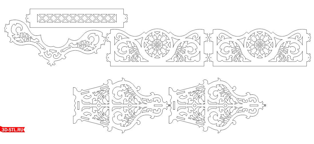 Dxf чертежи для лазерной резки фанеры